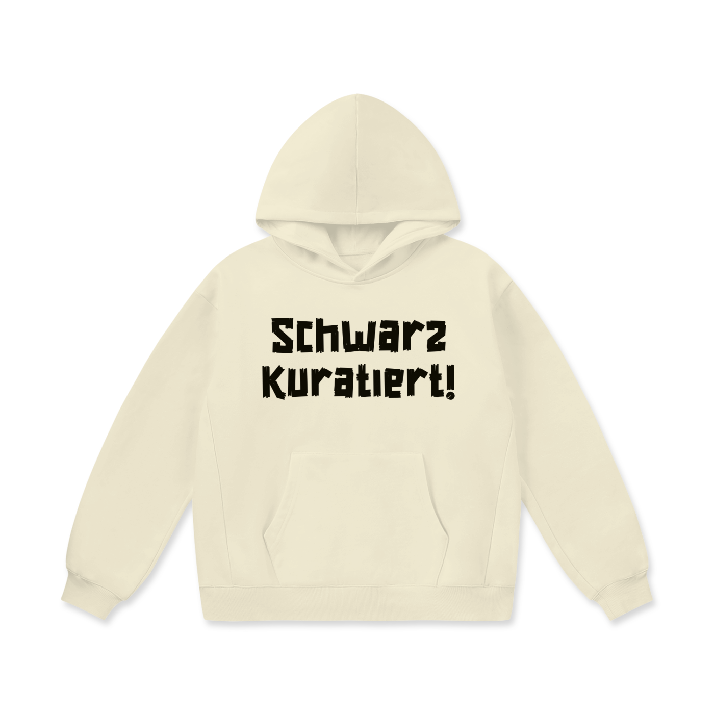 Schwarz Kuratiert/Switch - BackOversize Heavyweight Fleece Hoodie