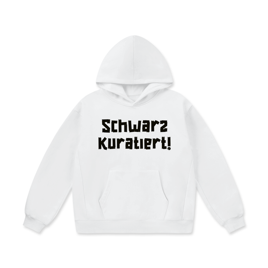 Schwarz Kuratiert/Switch - BackOversize Heavyweight Fleece Hoodie