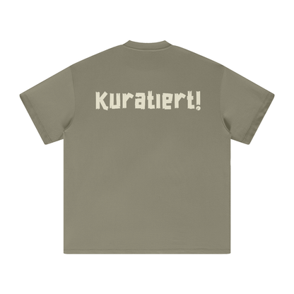 Schwarz Kuratiert Paper Letter-Heavyweight Earth Tone FOG Tee