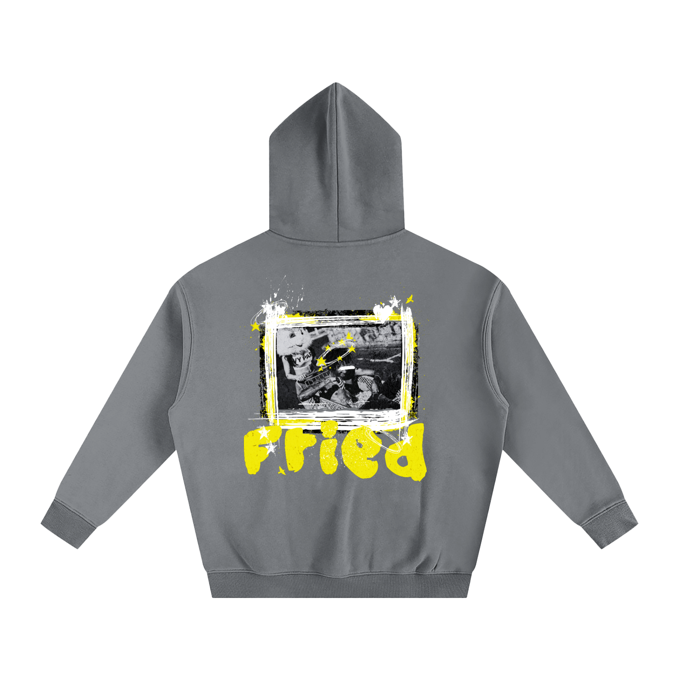 Fried - Oversize Fleeced Hoodie